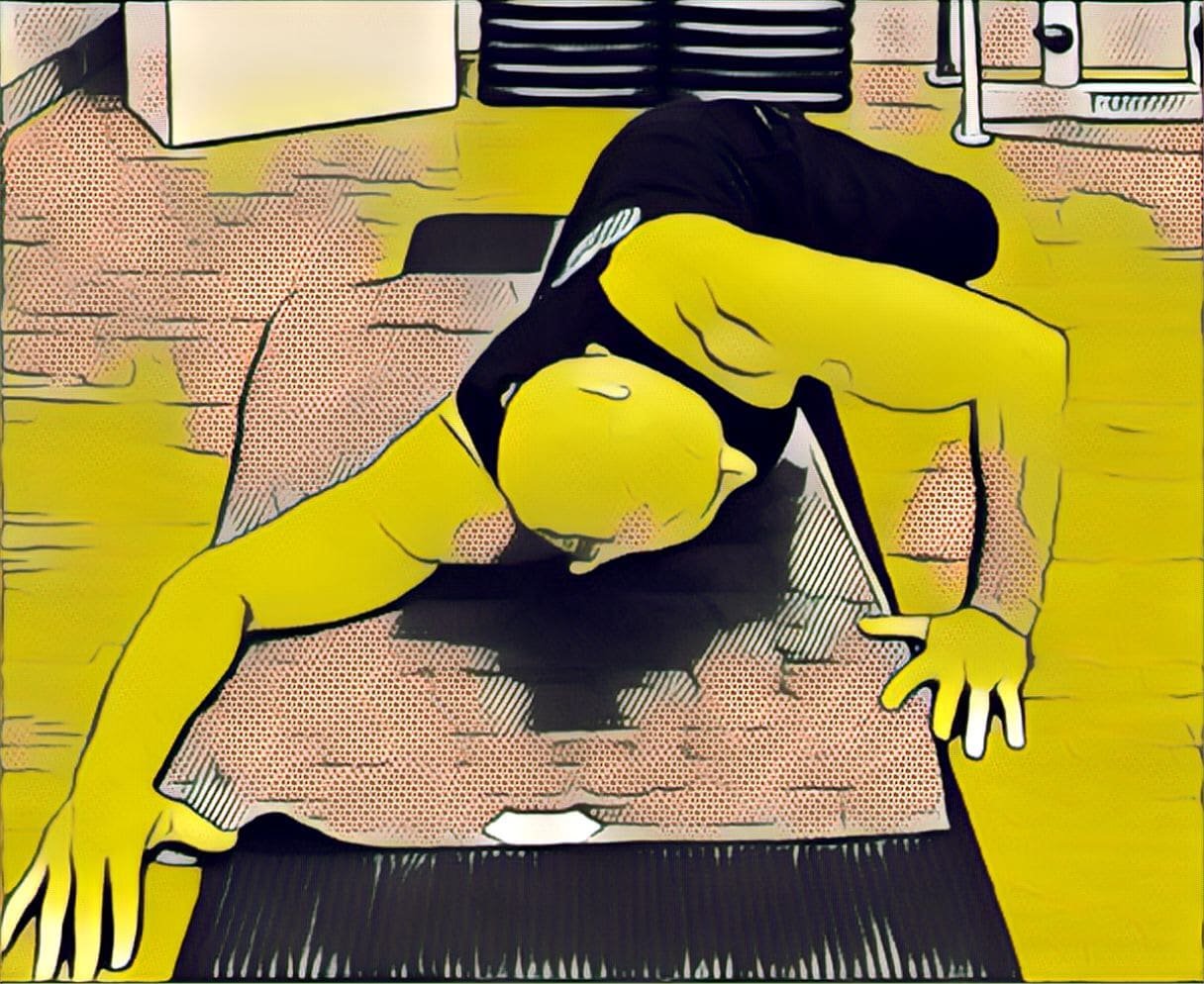 Stretch & Yoga – Floor Chest, shoulder, neck stretch