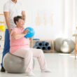 Adult with Parkinson's Disease Doing Supervised Exercise for Balance and Strength with Personal Trainer in Private Norwest Hills District Studio